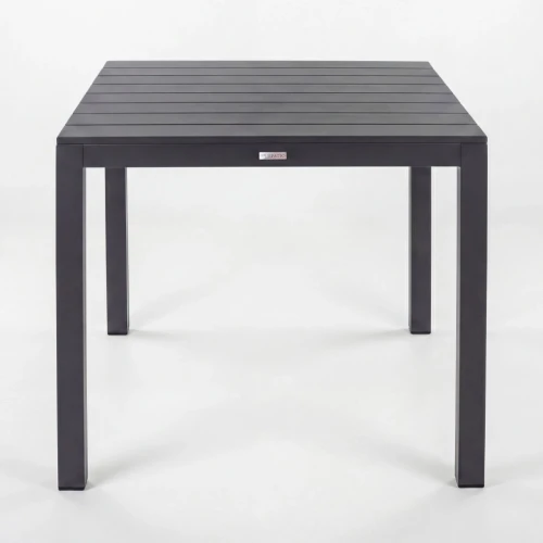 Стол обеденный DOLLA алюминий 80х80 см (4 ножки)