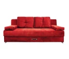 Диван-еврокнижка Амстердам мини люкс красный