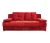 Диван-еврокнижка Амстердам мини люкс красный
