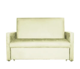 Диван выкатной Идея  120, велюр бежевый