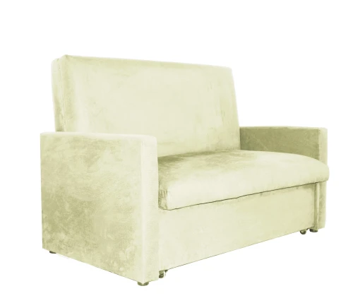 Диван выкатной Идея  120, велюр бежевый