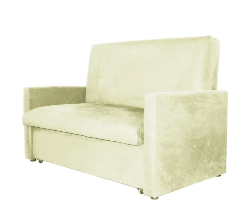 Диван выкатной Идея  120, велюр бежевый