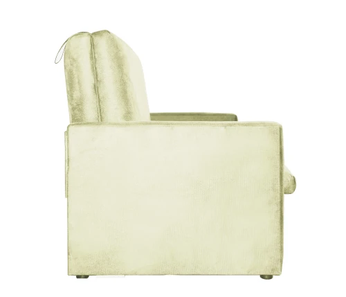 Диван выкатной Идея  120, велюр бежевый