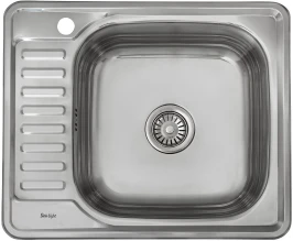 Мойка врезная 584818/0,8 1Ч1К (правая) Глянец