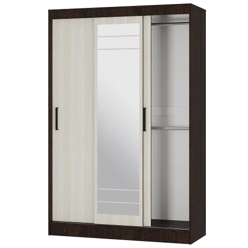 Шкаф-купе Тео ШКК-02, Венге, лоредо