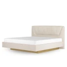 Кровать Вега Сапфир 11м 160x200, бежевая