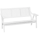 Диван-скамья Массив решетка, каркас снег