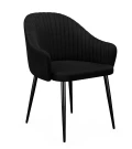 Стул DikLine 440 K21 черный, ножки черные Стул DikLine 440 K21 черный, ножки черные