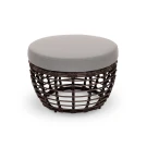 Пуф ЛОТУС Шоколад металлик