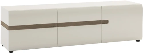 Тумба RTV 3D/TYP 51, LINATE ,цвет белый/сонома трюфель Anrex