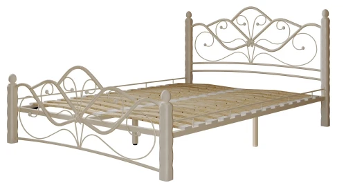 Кровать КМД 4-01  Венера 1 140х200, Белый