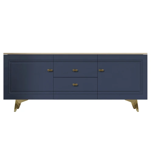 Тумба под ТВ 1500 Вега Сапфир синий