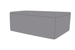 Защитный чехол на стол Латте 200×95×75 см, цвет серый