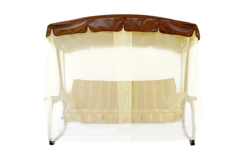 Качели садовые 3-х местные Турин меб.ткань арт.с1334