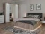 Кровать «Джулия» МИ 160*200 (подъемник), Крафт серый