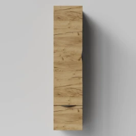 Пенал Марко 35 подвесной, дверь и ящик, ручки Черные, Дуб Тортуга ПВХ 2357-43, левый