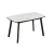 Стол Валенсия Greys white, Чёрный
