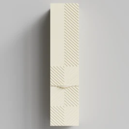 Пенал Эйфория 35 F4, пример RAL 1015 Светлая слоновая кость, матовая, подвесной, левый