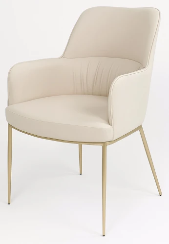 Стул BRUNO Milk Ti-02, PU / шампань, ®DISAUR