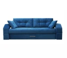 Диван еврокнижка Манчестер 160 ВЕЛЮР 07 СИНИЙ НПБ