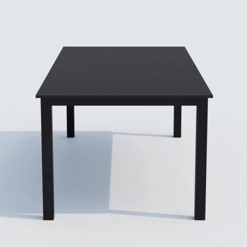 Обеденная группа  DOLLA FESTA plus каркас карбон / стол алюминий 220 / ткань антрацит