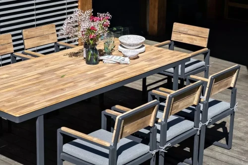 Обеденный стул из алюминия TOPA  Joygarden