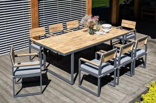 Обеденный стул из алюминия TOPA  Joygarden