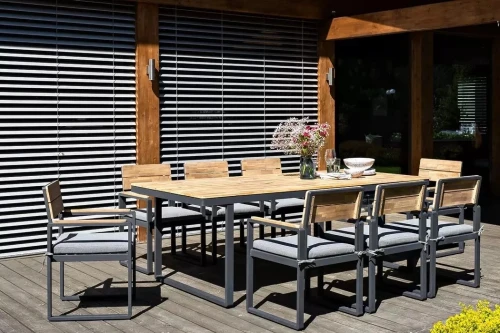 Обеденный стул из алюминия TOPA  Joygarden