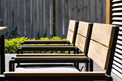 Обеденный стул из алюминия TOPA  Joygarden