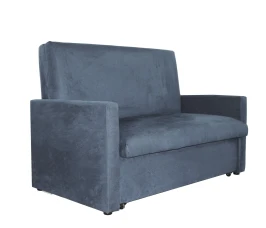 Диван выкатной Идея  120, велюр серый