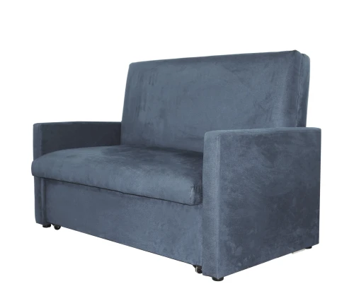 Диван выкатной Идея  120, велюр серый