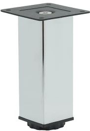 Опора мебельная квадратная ОМ-222 Хром