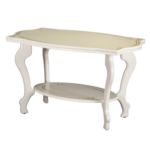 Стол журнальный Берже 1 слоновая кость