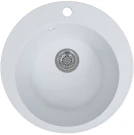 Мойка врезная Vivat 4718 1Ч МатБелый