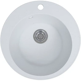 Мойка врезная Vivat 4718 1Ч МатБелый