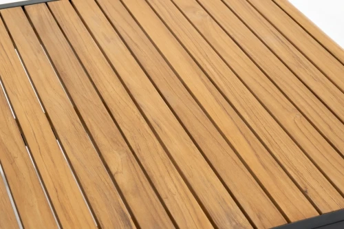 Комплект кофейных столов из алюминия MAYA темный графит  Joygarden