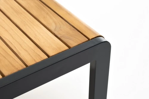 Комплект кофейных столов из алюминия MAYA темный графит  Joygarden