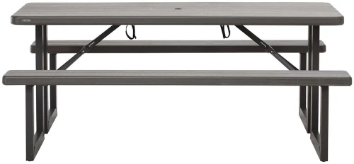 Стол с лавочками Lifetime для пикника