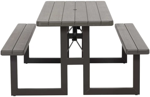 Стол с лавочками Lifetime для пикника