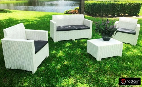 Комплект мебели NEBRASKA SOFA 2 (2х местный диван), белый