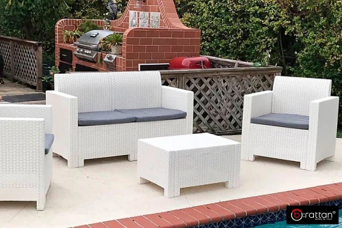 Комплект мебели NEBRASKA SOFA 2 (2х местный диван), белый