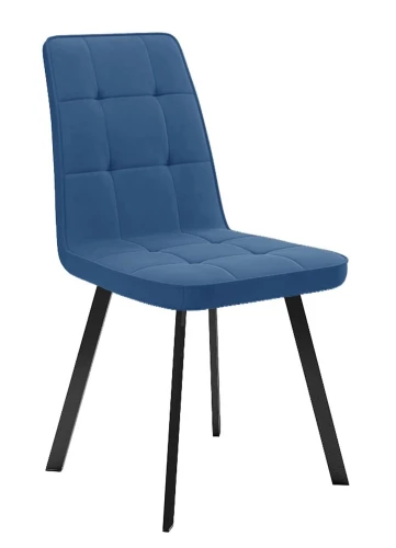 Стул DikLine 207 B8 BLUE  /ножки черные