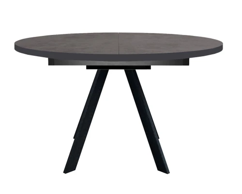 Стол DikLine RD120 хромикс бронза/ опоры черные