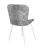 Стул DikLine 303 M13 светло-серый, ножки белые