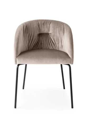 Стул ROSIE SOFT CB/1910, BCH P132 GRAPHITE/ VENICE S0F SAND