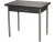 Стол М20 ДП1-02-05 900(1200)*600, ЛДСП:Графит, Н/стола (Графит)