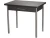 Стол М20 ДП1-02-05 900(1200)*600, ЛДСП:Графит, Н/стола (Графит)
