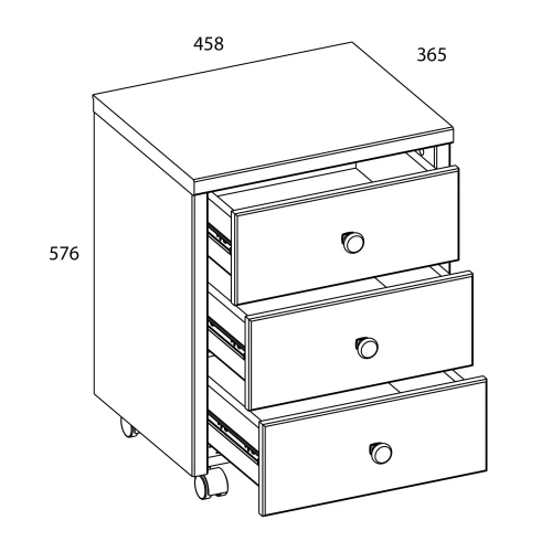 Тумба 3S/D2, DIESEL, цвет дуб мадура/энигма