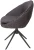 Стул ANABEL 360 град. поворот Черный  Maison 99# / OTE COBBLE 457 / серый каркас, ®DISAUR