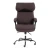 Кресло Chief metalBL  кож/зам/ткань, коричневый/коричневый стеганный, 36-36/36-36 стеганный/TW-24